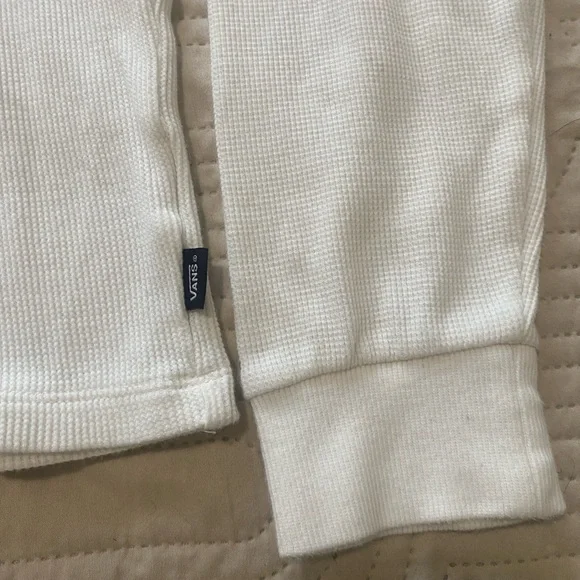 Vans Off-White Henley Top - Picture 3 of 4